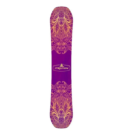 Kids' Snowboard  Poplar Wood & Fiberglass