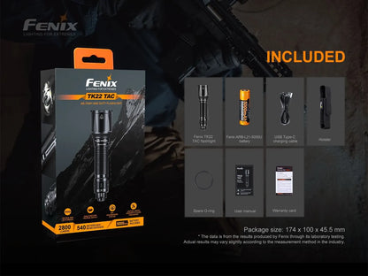 Fenix TK22 TAC - Discontinued