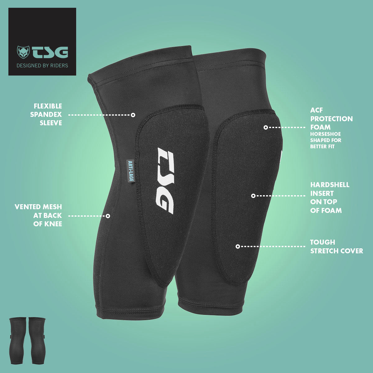 TSG - Knee-Sleeve 2nd Skin A 2.0