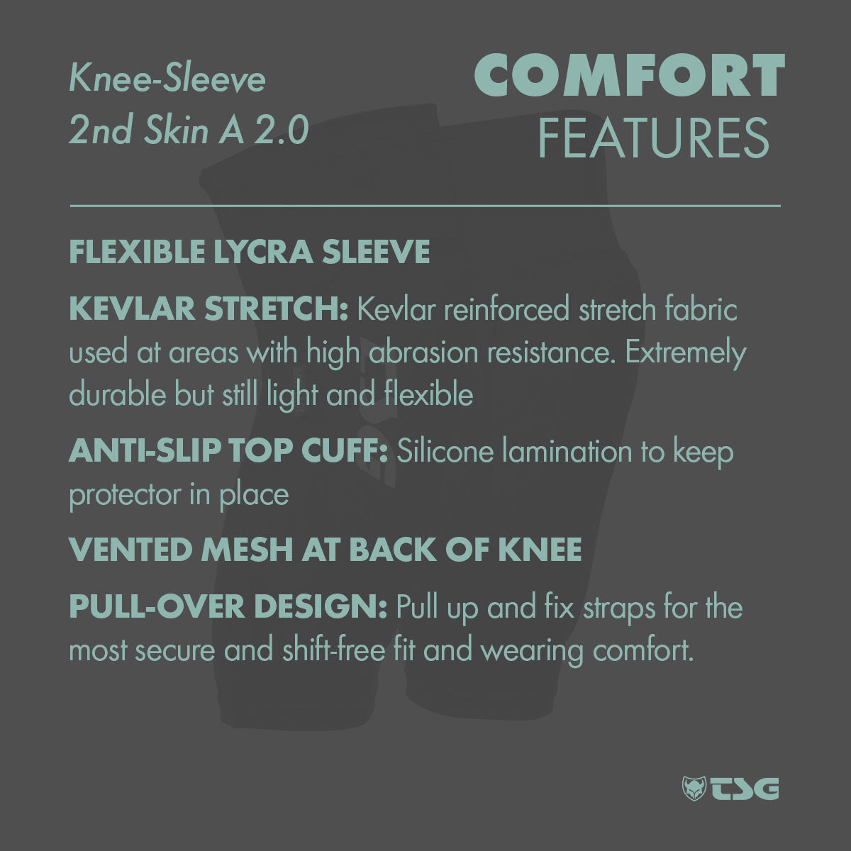 TSG - Knee-Sleeve 2nd Skin A 2.0