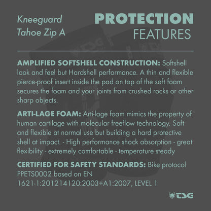 TSG - Kneeguard Tahoe Zip A