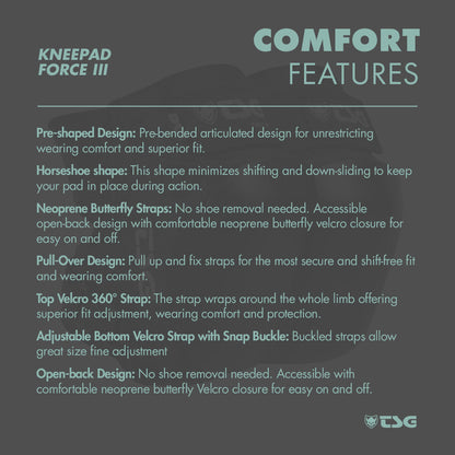 TSG - Kneepad Force III (Skate Knee Pads)