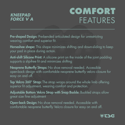 TSG - Kneepad Force V A (Skate Knee Pads)