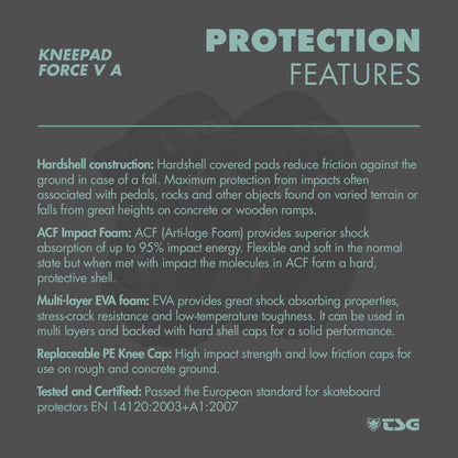 TSG - Kneepad Force V A (Skate Knee Pads)