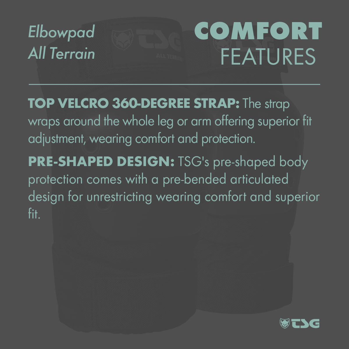 TSG - Elbowpad All Terrain (Skate Elbow Pads)