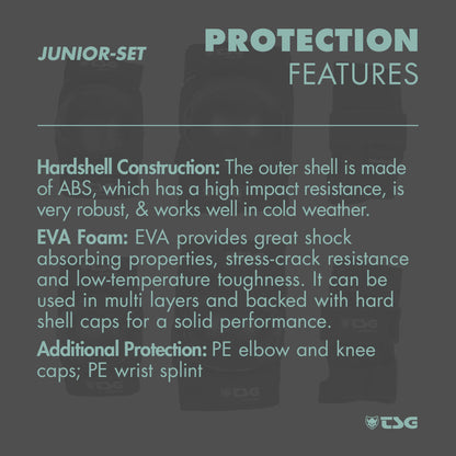 TSG - Junior-Set (Skate Pad Set)