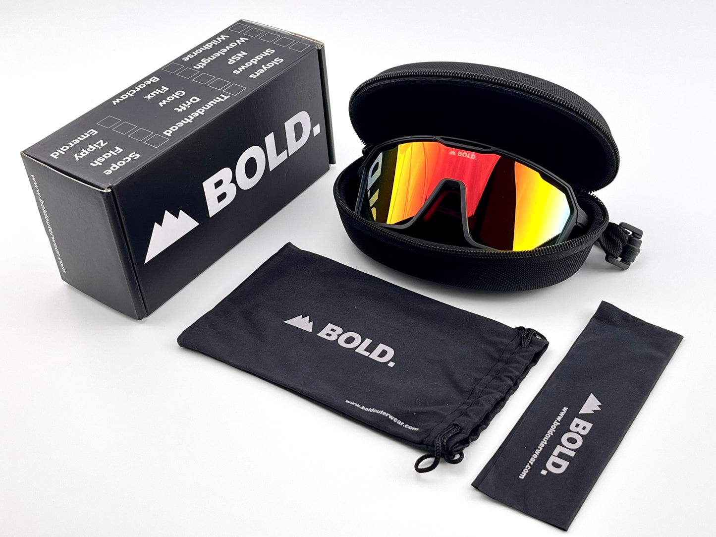 BOLD Flux Performance Sunglasses – MTB, Ski & Lifestyle Eyewear