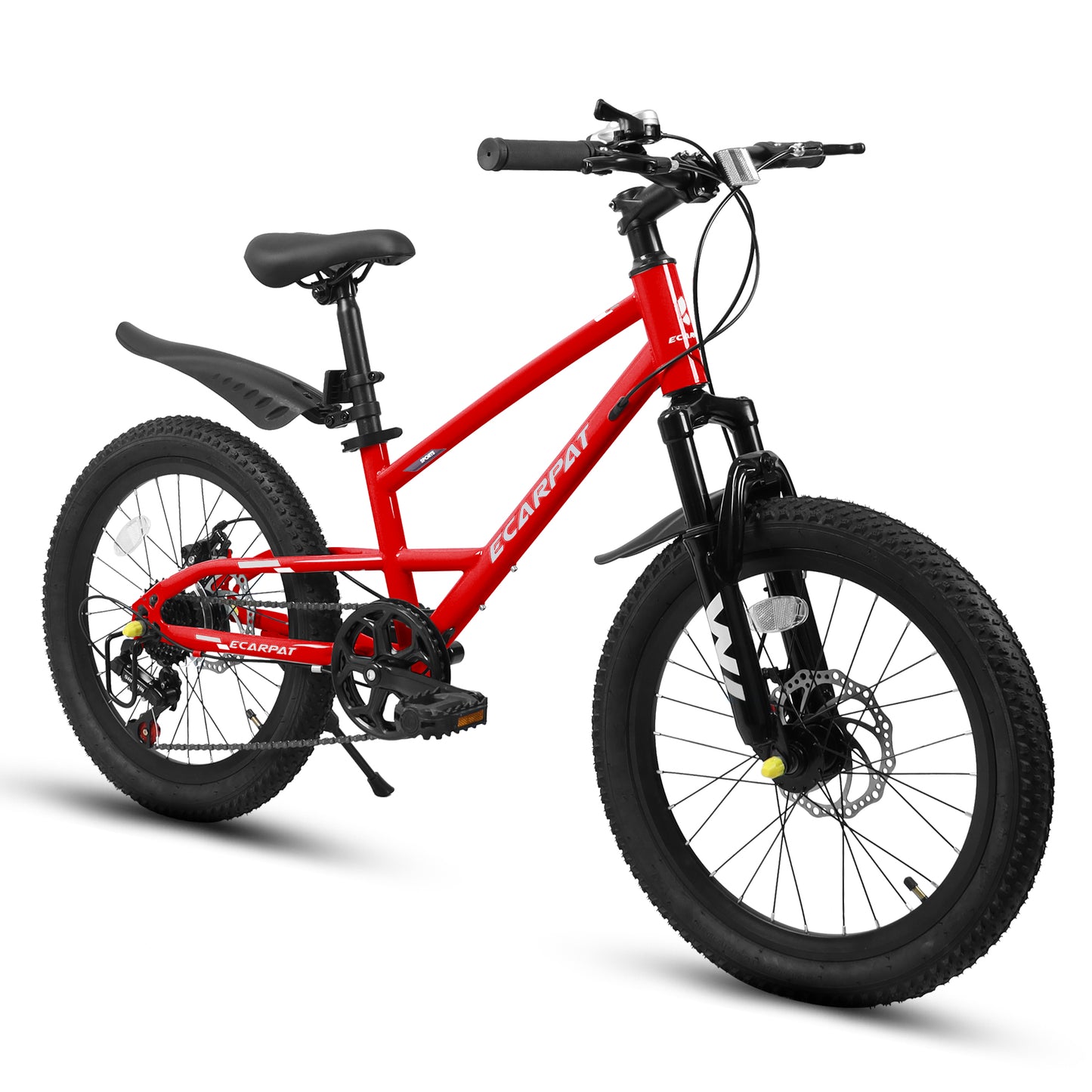 Kids Mountain Bike – TrailKid 20” | Front Suspension | 7-Speed | Red