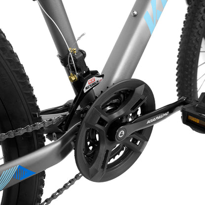 Mountain Bike – RidgeLine 26” | Hardtail | 21-Speed | Blue-Grey