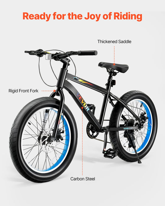 Kids Mountain Bike – TrailMax 20” | Twist Shifter | 7-Speed