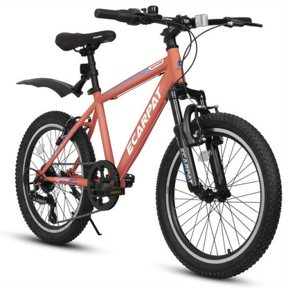 20" Kids Mountain Bike – 7-Speed, Front Suspension (Boys & Girls)