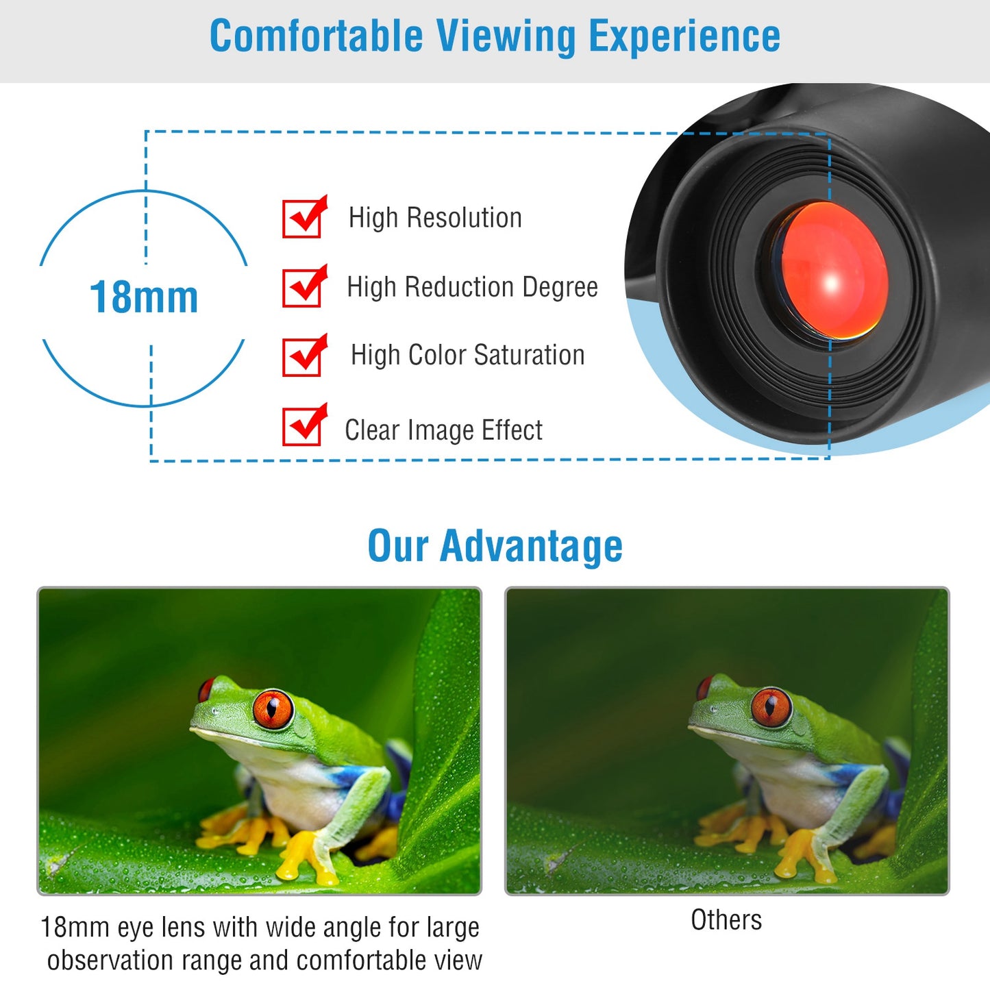 Binoculars – HD Lens | Low-Light Viewing