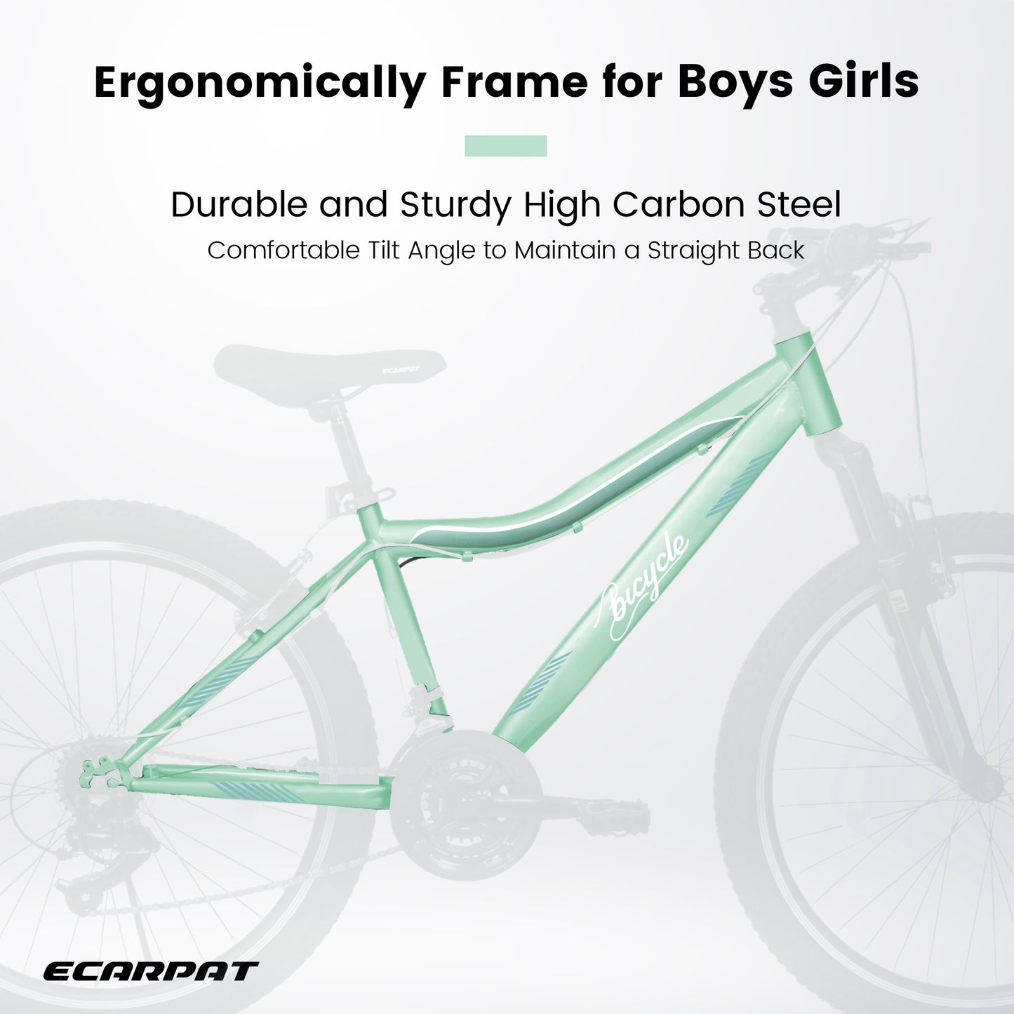 Mountain Bike – TrailLite 26” | Front Suspension | 21-Speed | Green