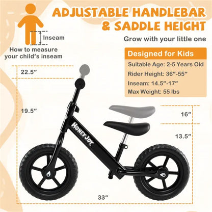 Balance Bike – TinyRider | Ages 2-5 | Lightweight | Blue
