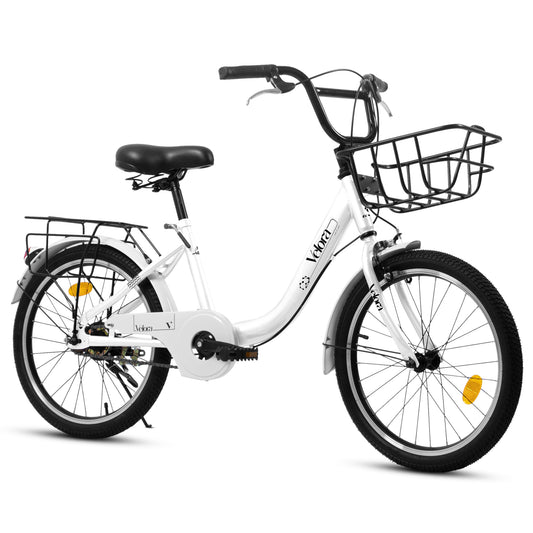 Kids Bike – CityCruze 20” | Coaster Brake | Single Speed | White