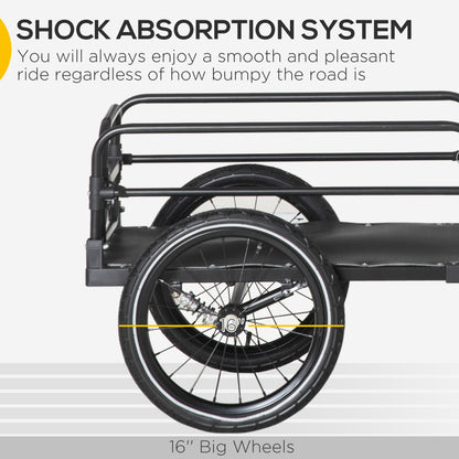 Bike Cargo Trailer – Suspension | Heavy-Duty