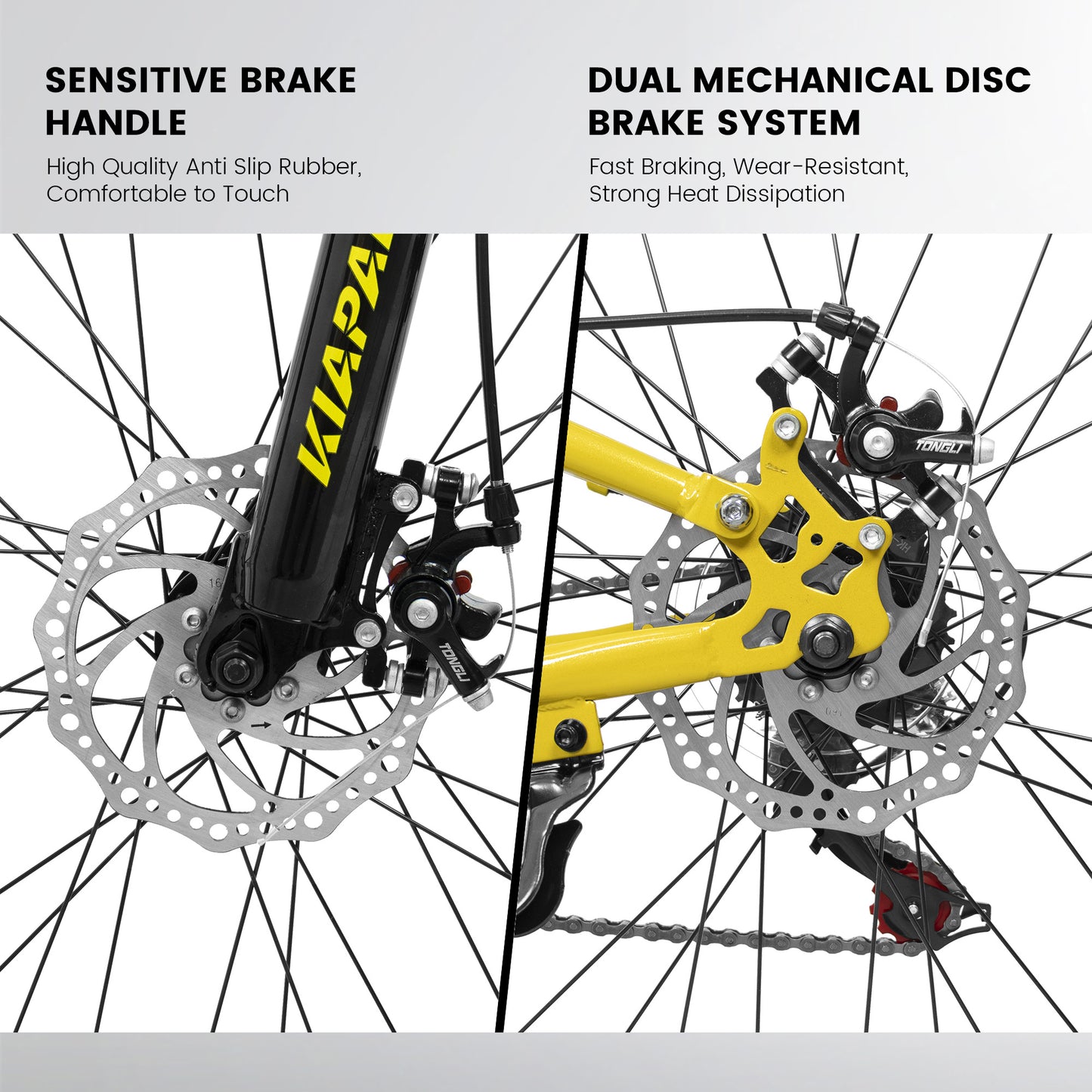 26" Shock-Absorbing Mountain Bike – 21-Speed Shimano (Unisex)