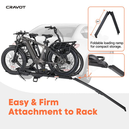 CRAVOT CyberRack E2 Plus Hitch Bike Rack