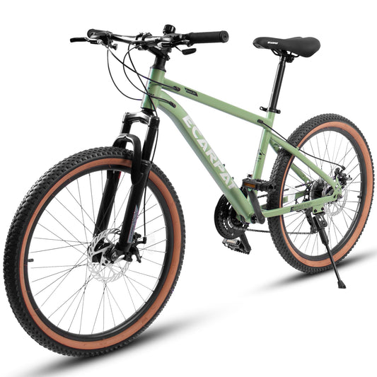 Mountain Bike – TrailLite 24” | Hardtail | 21-Speed | Green