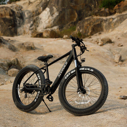 1000W Fat Tire Electric Bike – 26" All-Terrain, 48V 15Ah Battery, Trail & Commute Ready