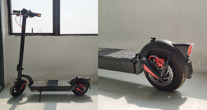 350W 10" Electric Scooter – 25-Mile Range, Foldable Commuter Design (Adults)