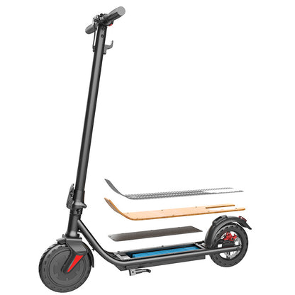 350W Foldable Commuting Escooter For Adults, Personal Electric Scooter 36V 7.5AH  Max Speed 12.5mph & Range 16 Miles, 220Lbs Max Load