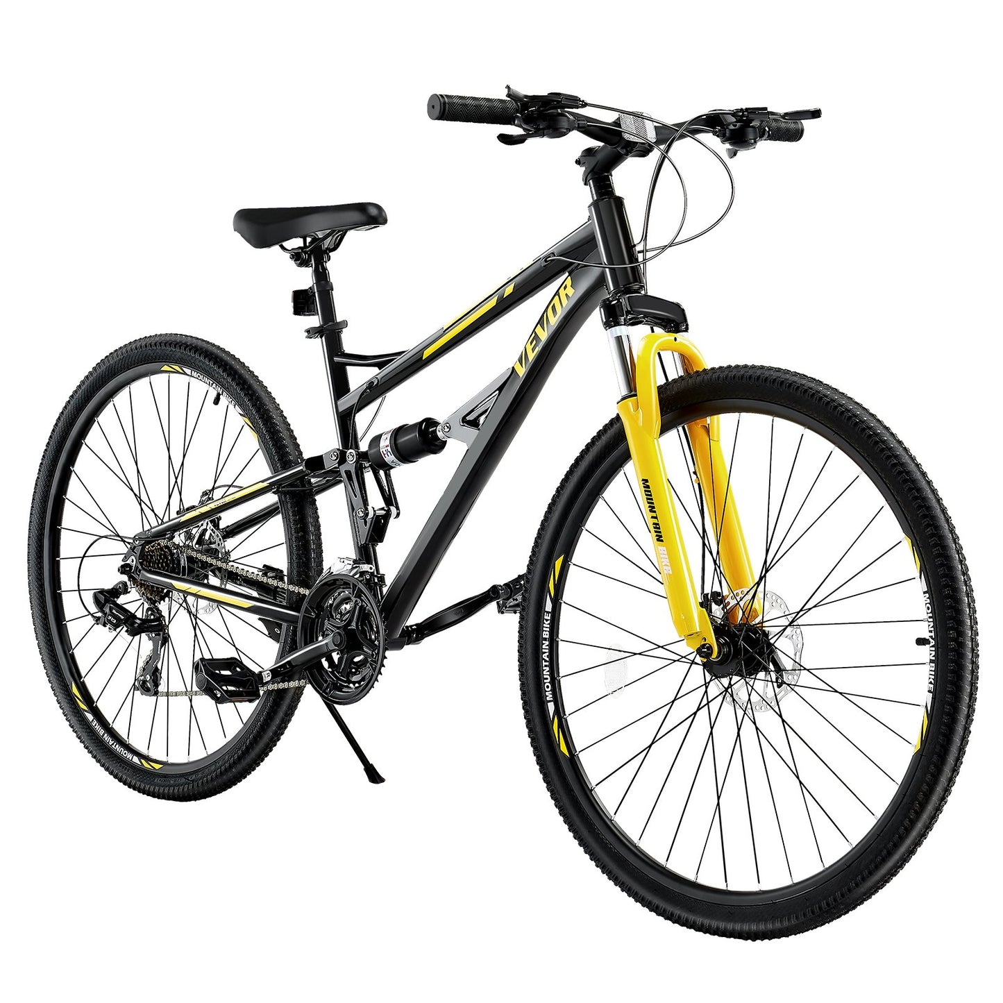 Mountain Bike – TrailMax 29” | Full Suspension | 24-Speed | Black