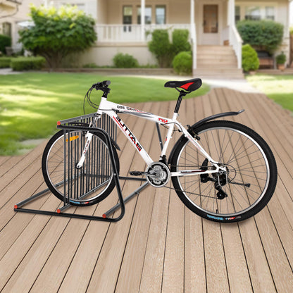 Bike Storage Rack – 10 Bike Capacity | Heavy-Duty Steel