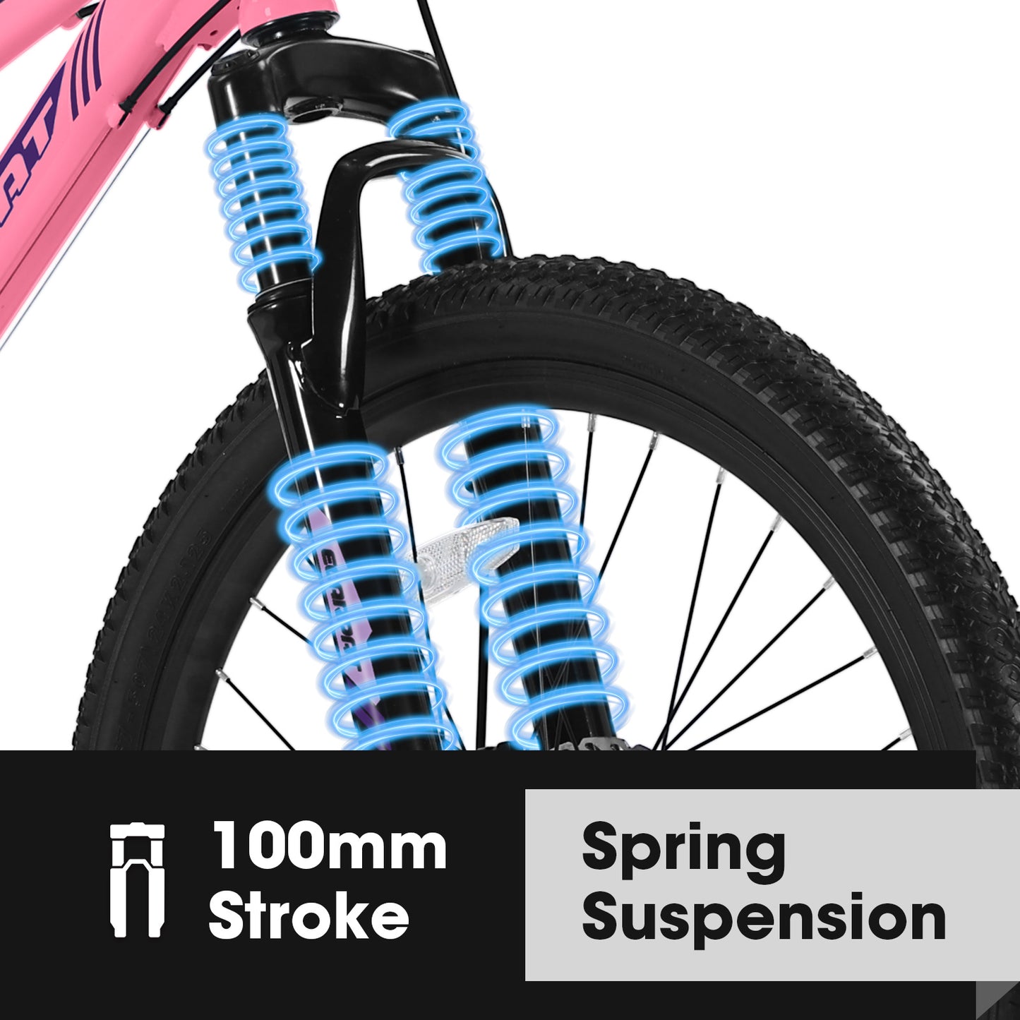 26" Women’s Mountain Bike – 21-Speed, Front Suspension (Pink)