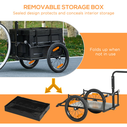 Bike Cargo Trailer – Removable Storage Box