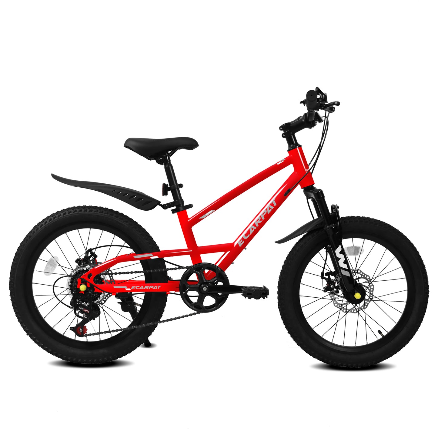 Kids Mountain Bike – TrailKid 20” | Front Suspension | 7-Speed | Red