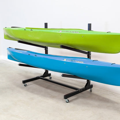 G-Watersport 2 Levels With Wheels | Single-Sided | Black