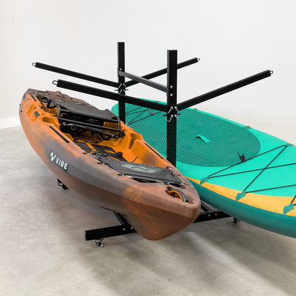 G-Watersport 4 Levels With Wheels | Double-Sided | Black