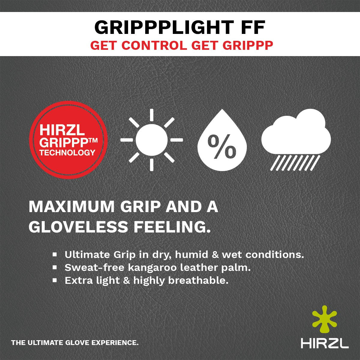 HIRZL - GRIPPP LIGHT FF - Bike Gloves