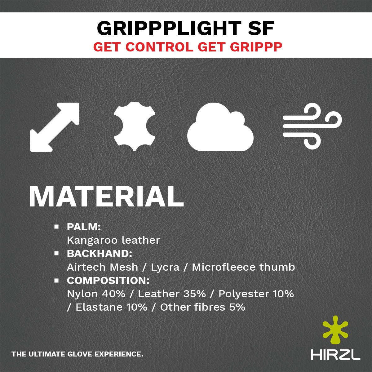 HIRZL - GRIPPP LIGHT SF - Bike Gloves