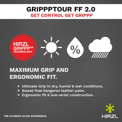 HIRZL - Tour FF 2.0 - Leather Bike Gloves