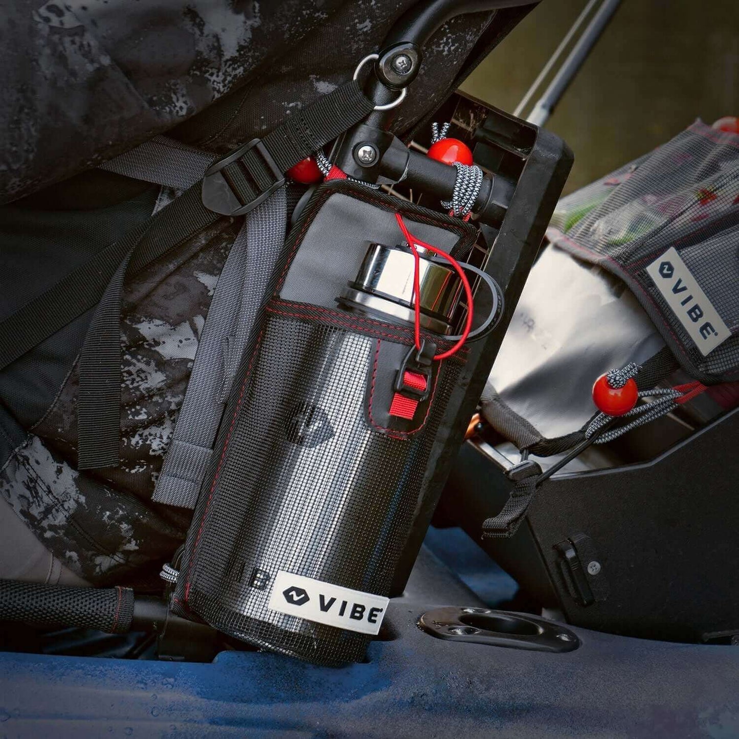 Mesh 30 oz Bottle Holder w/ Bottle