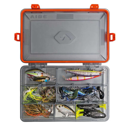 Vibe Waterproof 4 Clasp Tackle Tray (2 pk)
